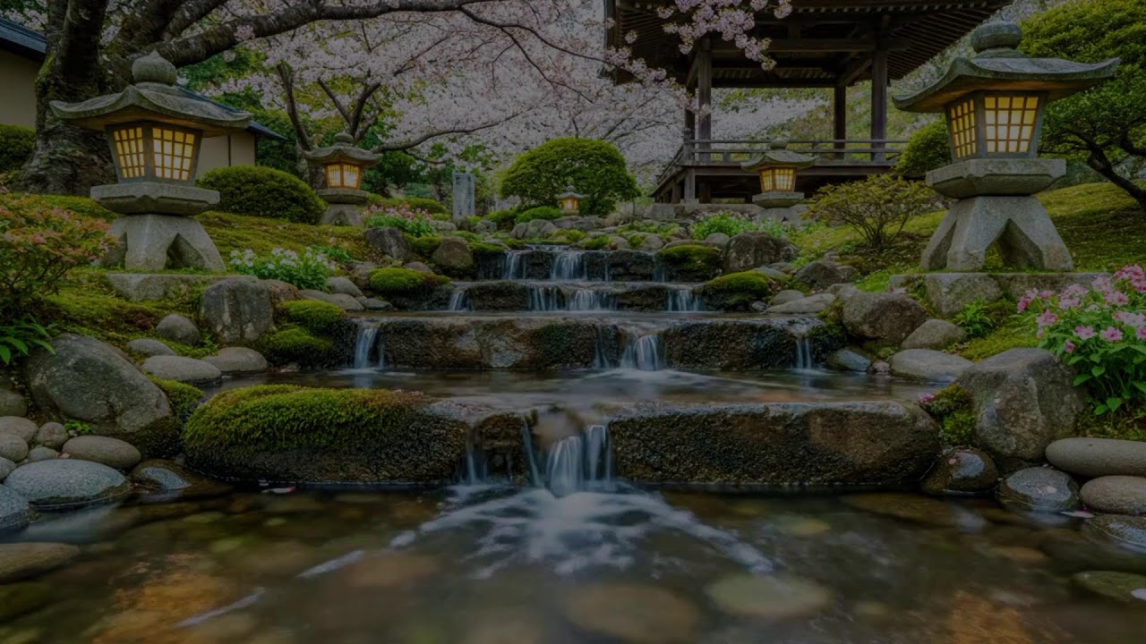 Deep Sleep Music 🌿 Piano Harmony & Water Flow Meditation Music for Mind Healing