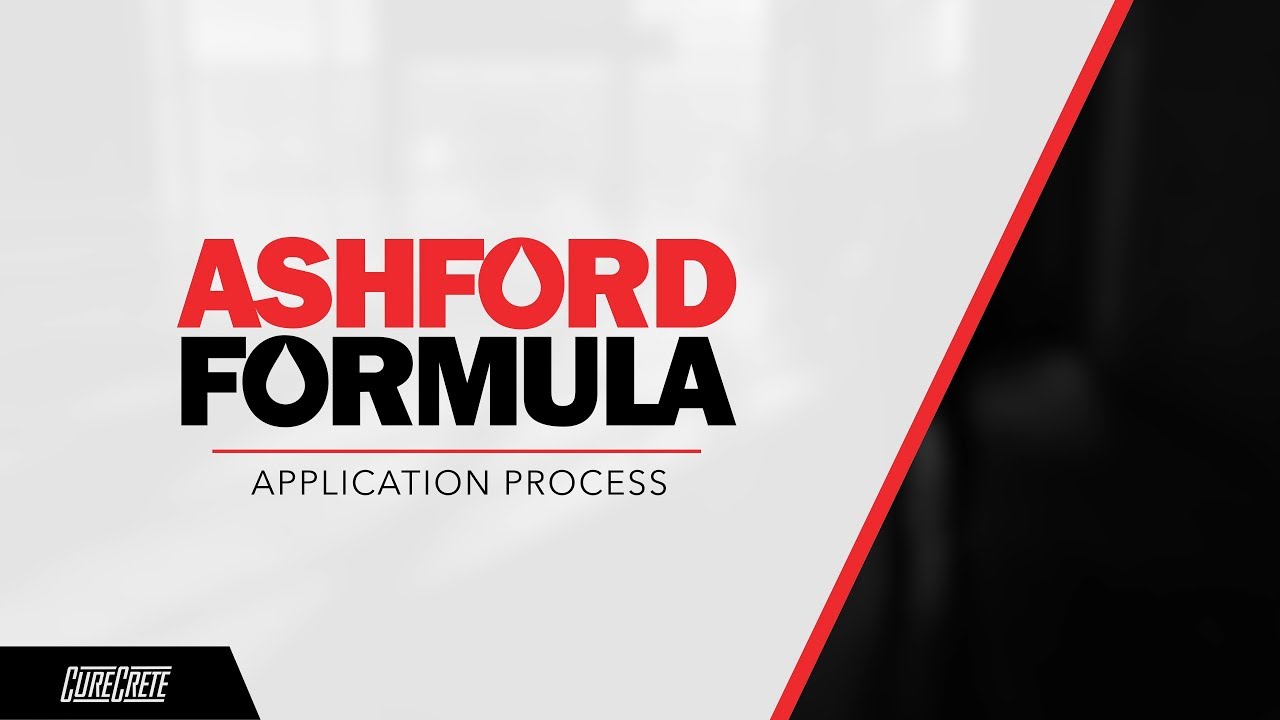 Ashford Formula Application Process