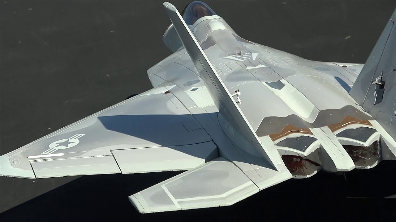 Freewing F22 with MrRcsound Aspire Sound system