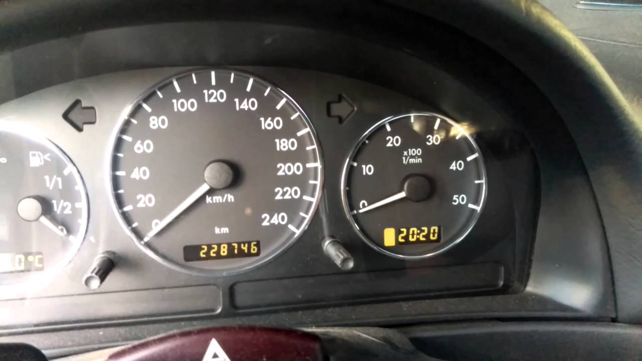 ML 270 CDI 2003, no start.
