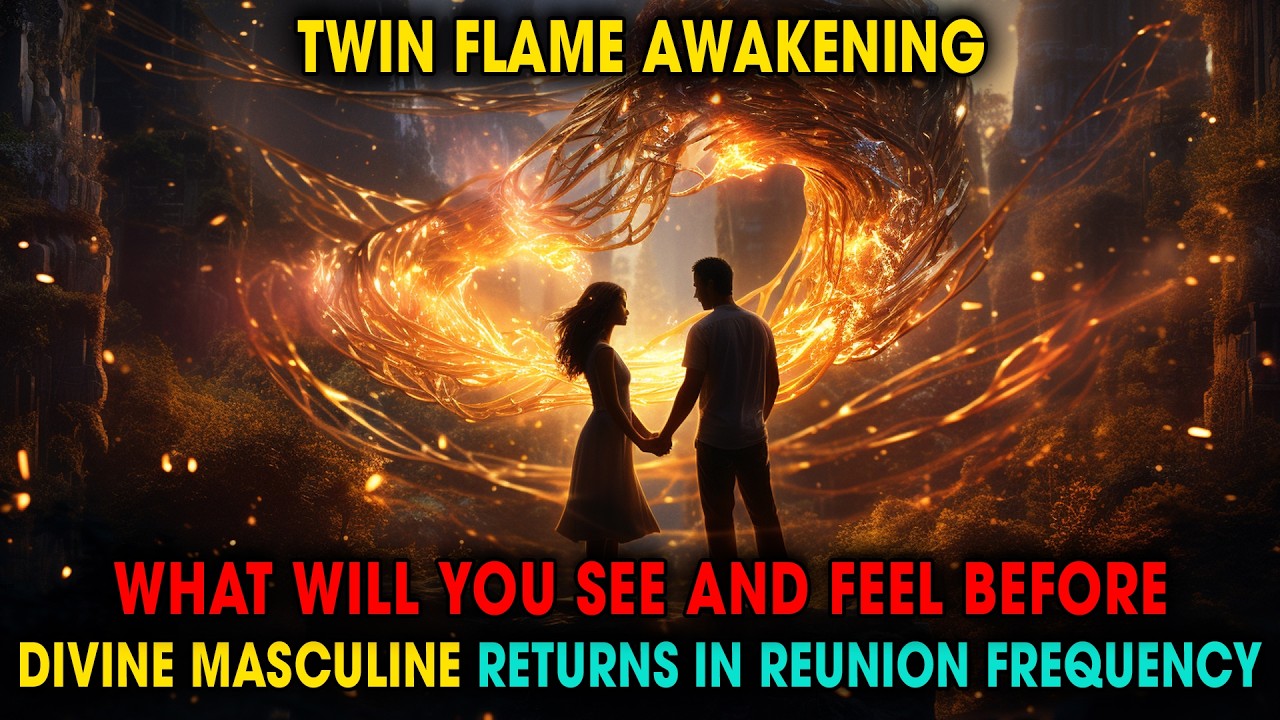 Twin Flames 🔥 What You Will See and Feel Before the Divine Masculine Returns | Spiritual Universe