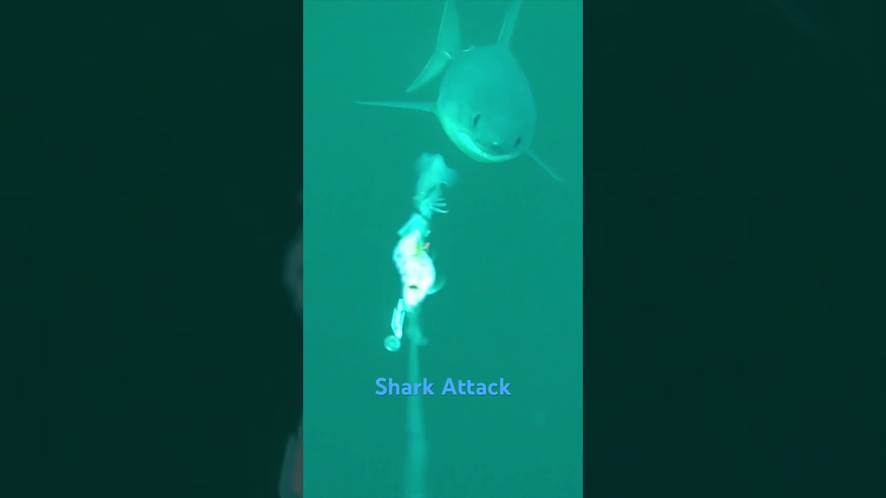 Porbeagle Shark Attack #seafishinguk #shark #porbeagle