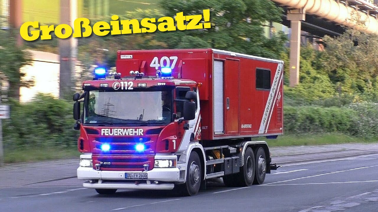 [Rheindrama in Duisburg] Zahlreiche Einsatzfahrten zum Wasserrettungseinsatz