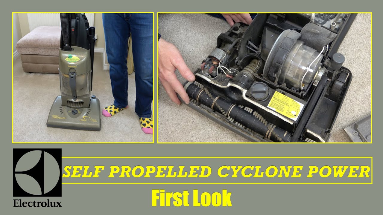 Electrolux Z1910 Self Propelled Cyclone Power - Filthy Green Trash?