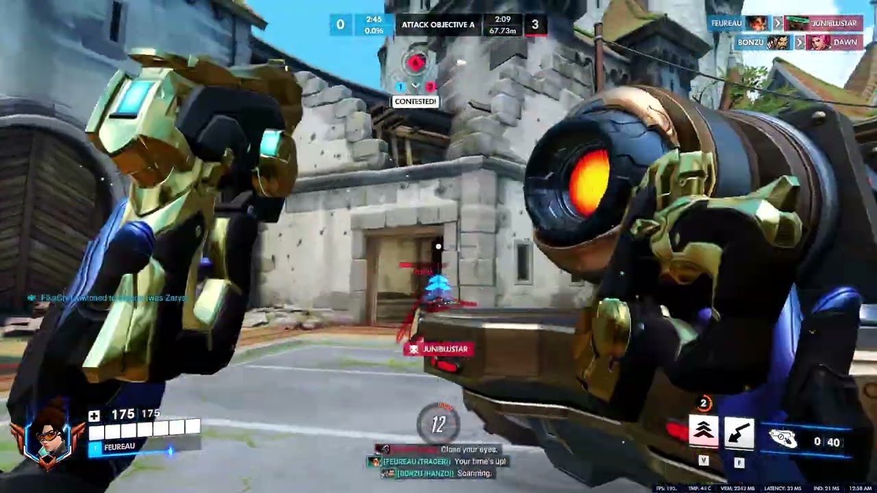 Tracer Blink FAILS That Make No Sense 🫠 Overwatch 2 Gameplay #Overwatch2 #Tracer #Fails