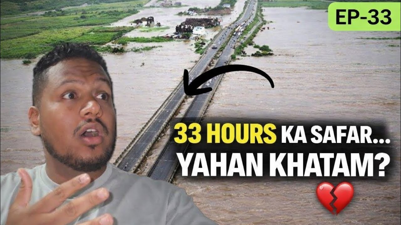 EP-32 33 GHANTE NONSTOP DRIVE 😨 | FLOODED HIGHWAY | SHIRDI | SERIES END | Road to Roads by Sujeet
