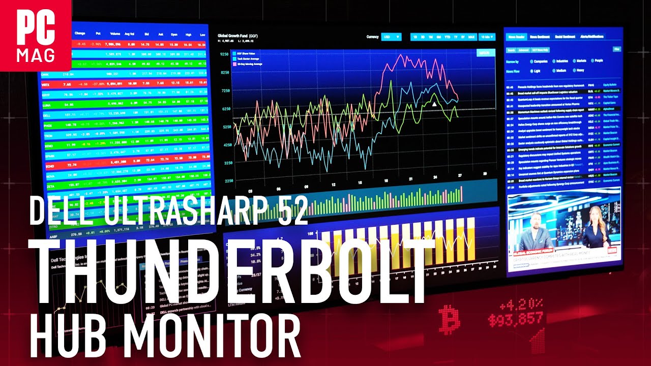 Монитор Dell UltraSharp 52 Thunderbolt &mdash; мечта любого, кто любит многозадачность и обладает огром...