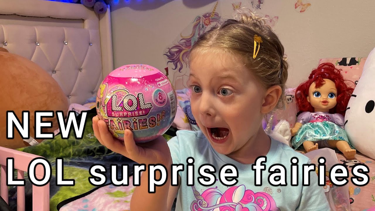 Opening NEW LOL surprise fairies
