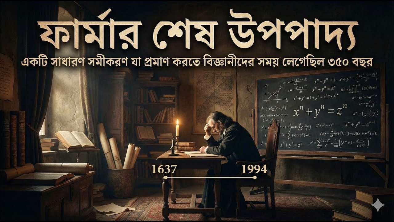 ফার্মার শেষ উপপাদ্য: একটি সাধারণ সমীকরণ যা প্রমাণ করতে বিজ্ঞানীদের সময় লেগেছিল ৩৫০ বছর