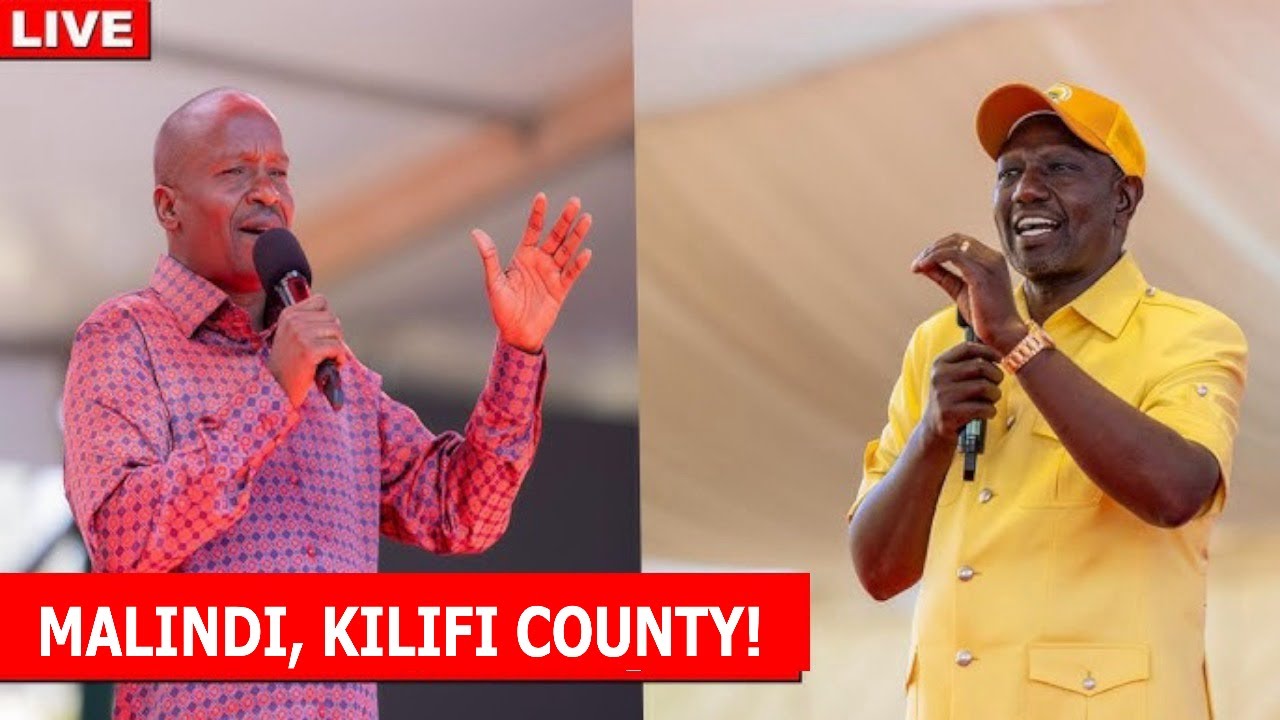 LIVE: President Ruto and DP Kindiki in Kilifi for NYOTA Capital Disbursement!