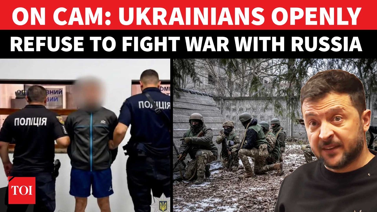 Ukrainians Attack Zelensky's Military, Refuse To Fight Russia; Shooting At Mobilisation Drive