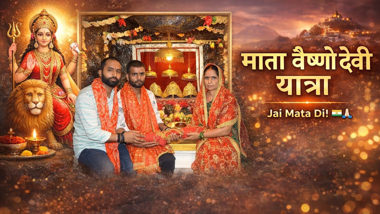 Maa Vaishno Devi Yatra 🙏 | Barish Me Bhawan Darshan | Complete Travel Vlog 2026