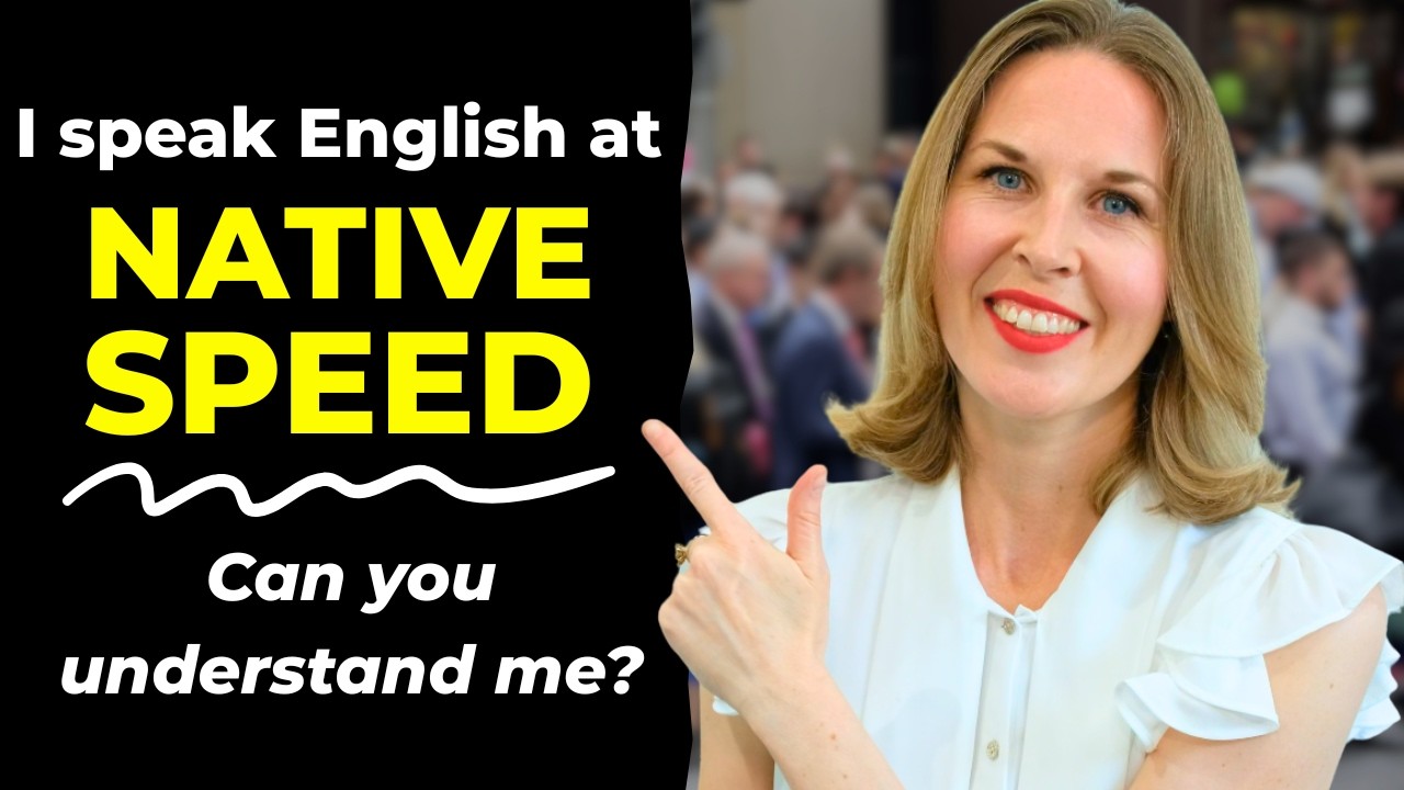 I speak English at native speed 🇺🇸 Can you understand me?