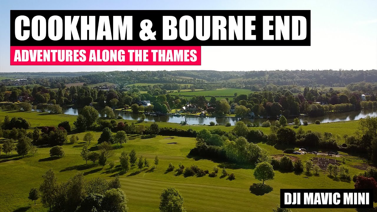 Cookham & Bourne End - Adventures along the Thames - Dronescape (DJI Mavic Mini)