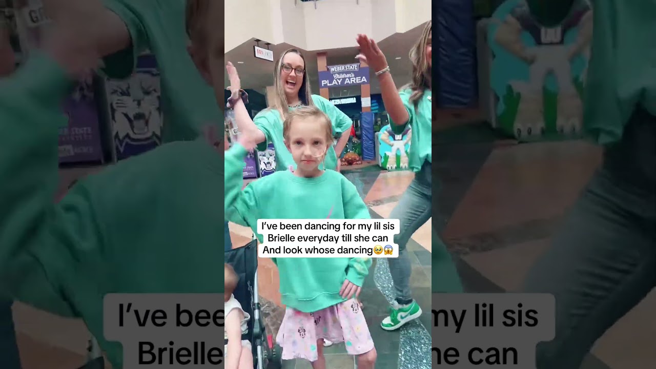 Comment 🙏🏼 to encourage Brielle!! #dance #cancer #shorts