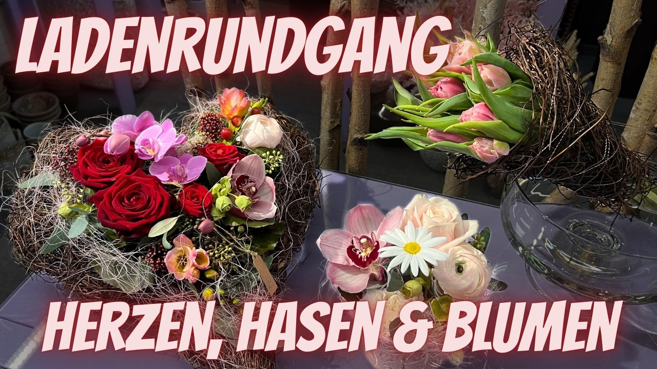 Frühlingszauber im Blumenladen – Valentinstag & Osterideen 2026