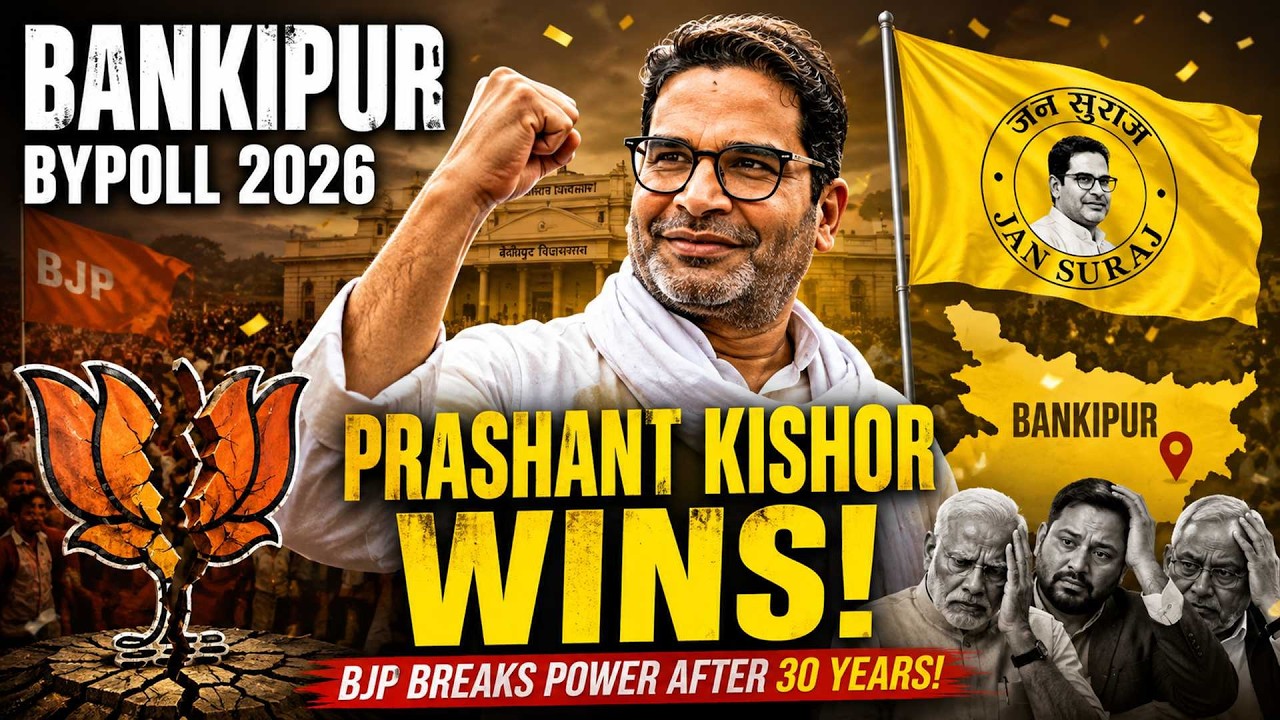 The End of a 30-Year Stronghold: How Prashant Kishor Defeated BJP in Bankipur!