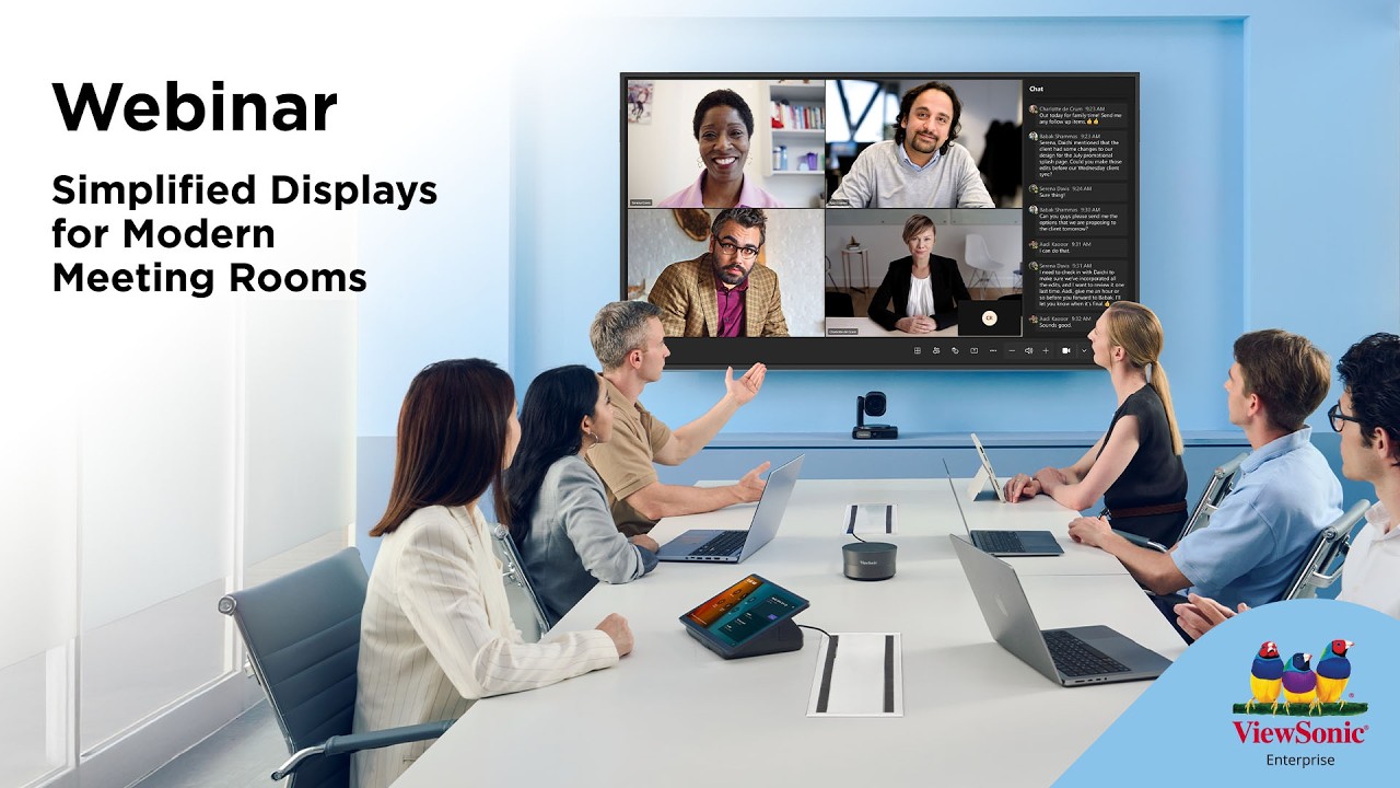 Simplified Displays for Modern Meeting Rooms
