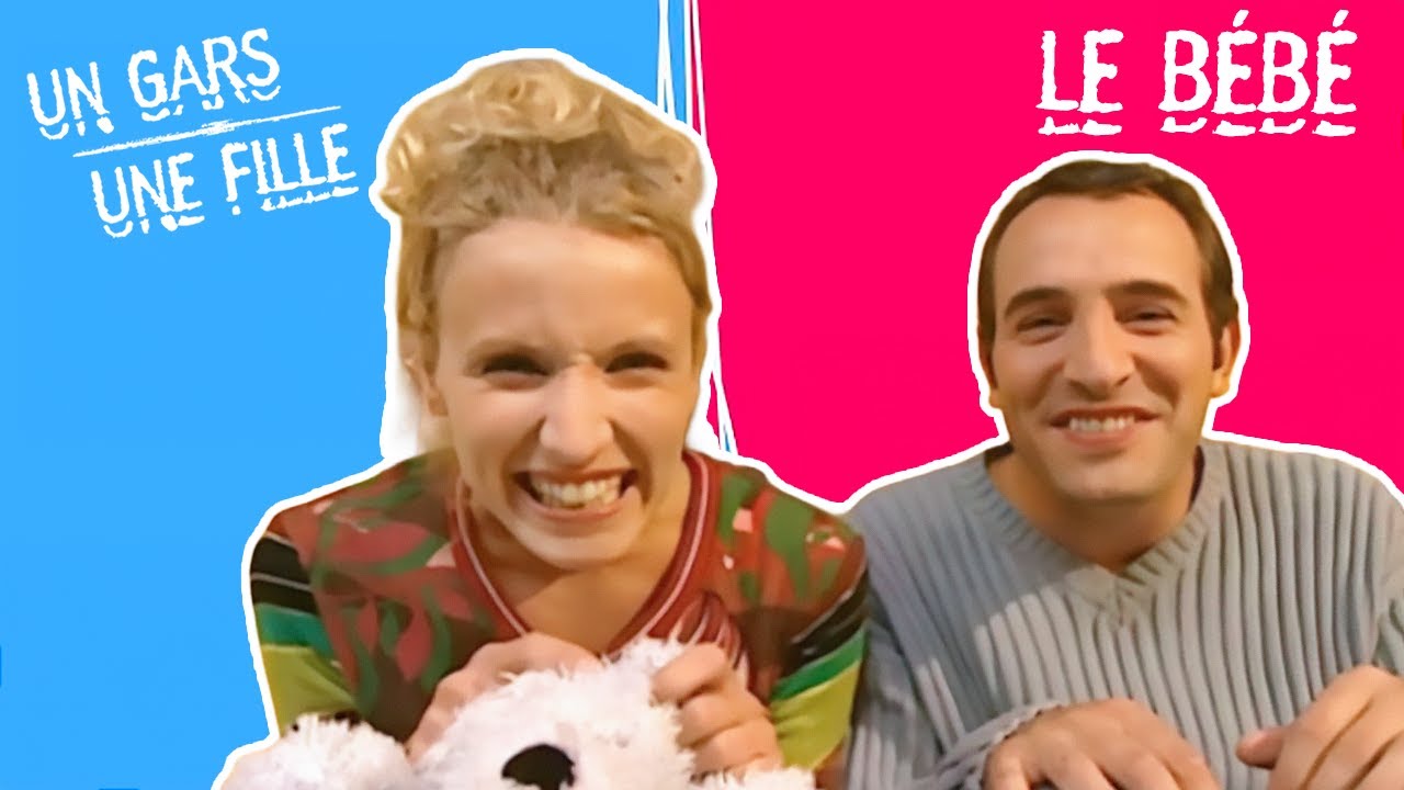 Un Gars, Une Fille - Le bébé | Couches, panique et grands débats | COMPILATION