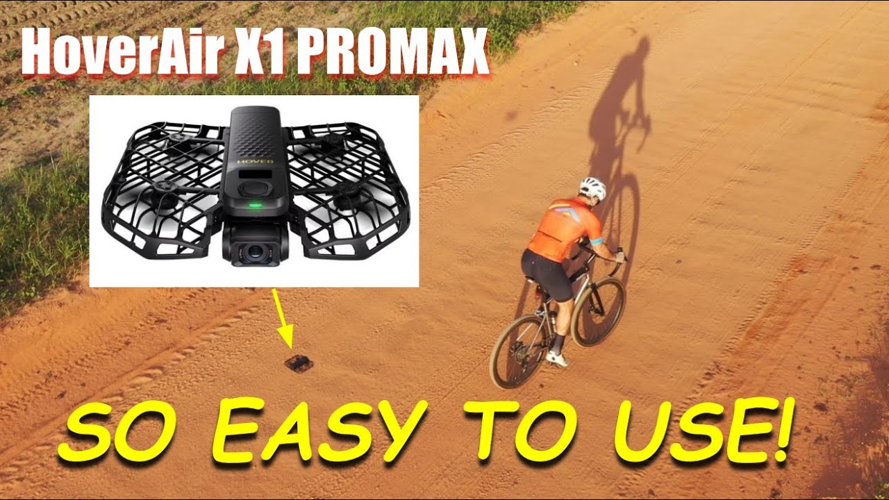 HoverAir X1 ProMax: The Best Drone for Cyclist! #hoverair #RideWithHOVERAir