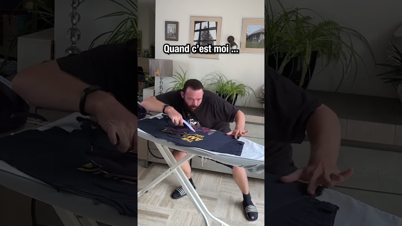 Repassage Maman VS Moi