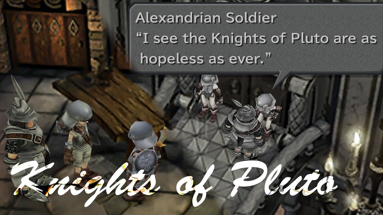 Do Not Enlist for the Knights of Pluto!