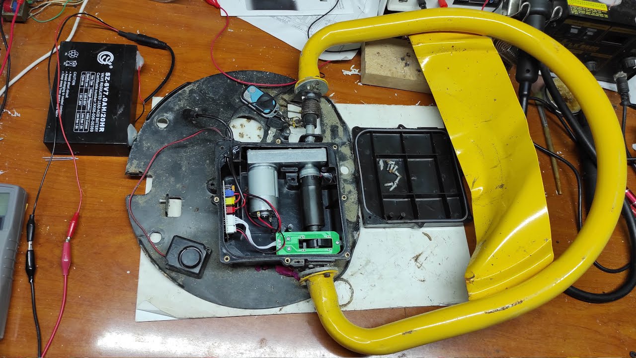 Parking lock - How to pair the remote with the unit