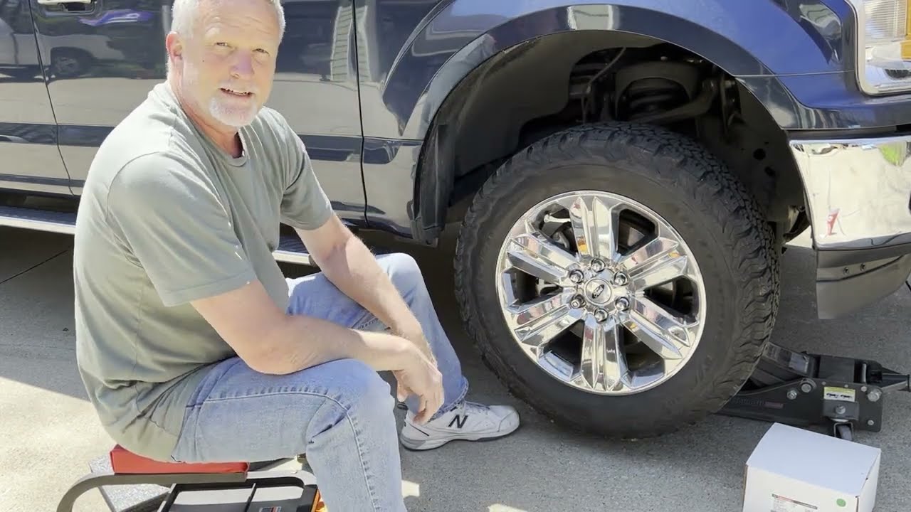 Замена ступицы колеса Ford F150 4X4