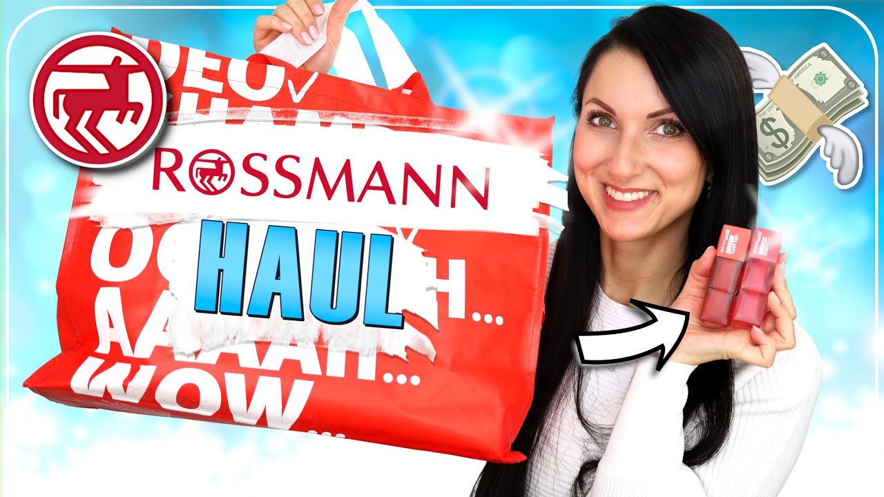 💸HABGIER | XXL Rossmann Haul | Drogerie Haul | Rossmann Haul | Frühlingsrolina
