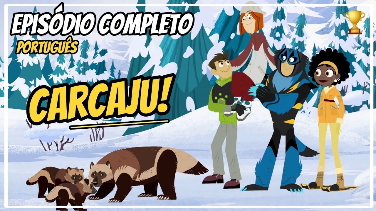 Kratts Series - Super Carcaju - epis&oacute;dio completo em portugu&ecirc;s - Aventura com os kratts - hd