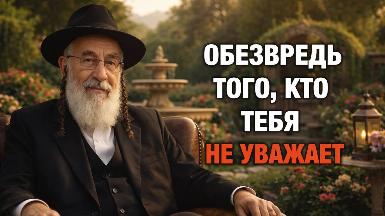 Когда вас не уважают — сделайте ЭТО. 8 уроков мудрости старого еврея