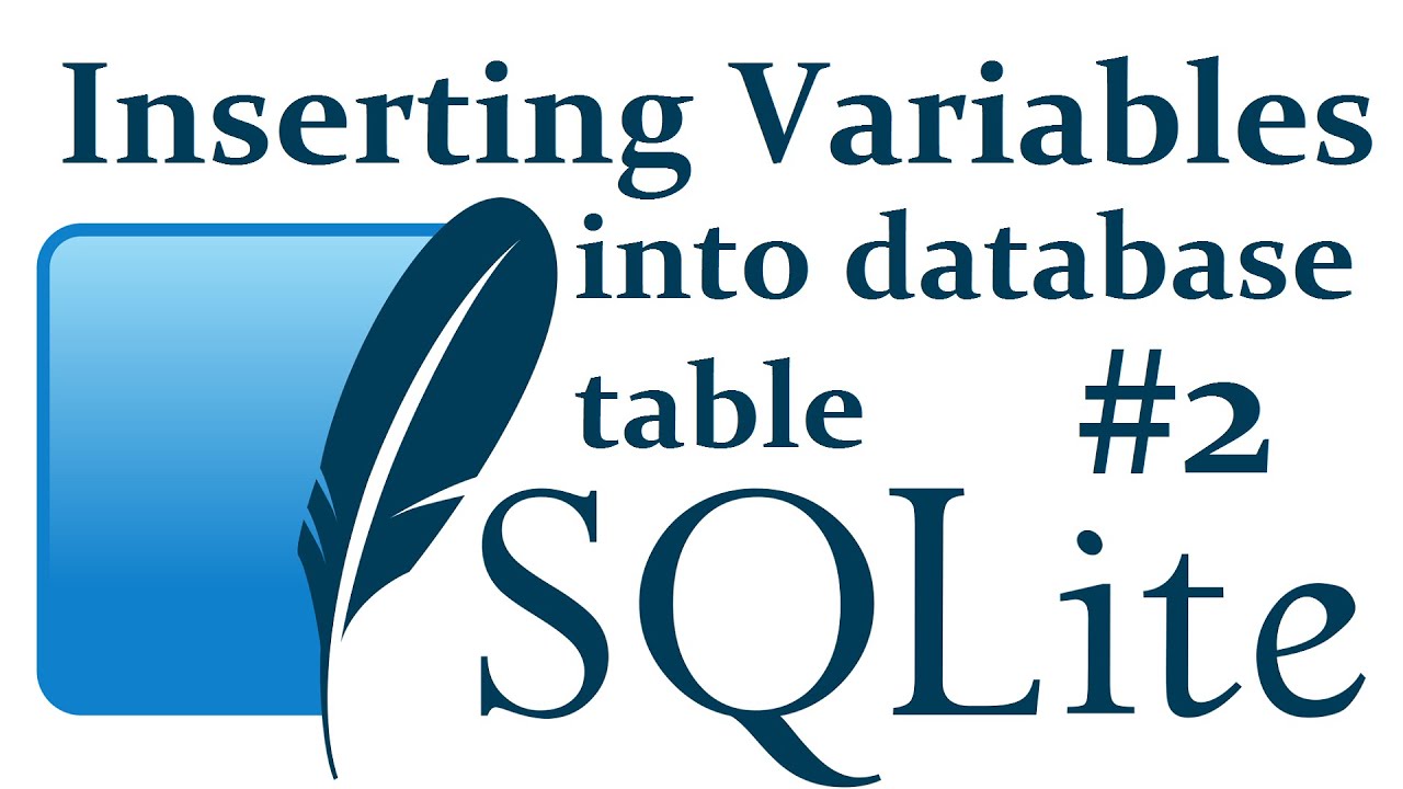 Inserting variables to database table - SQLite3 with Python 3 part 2