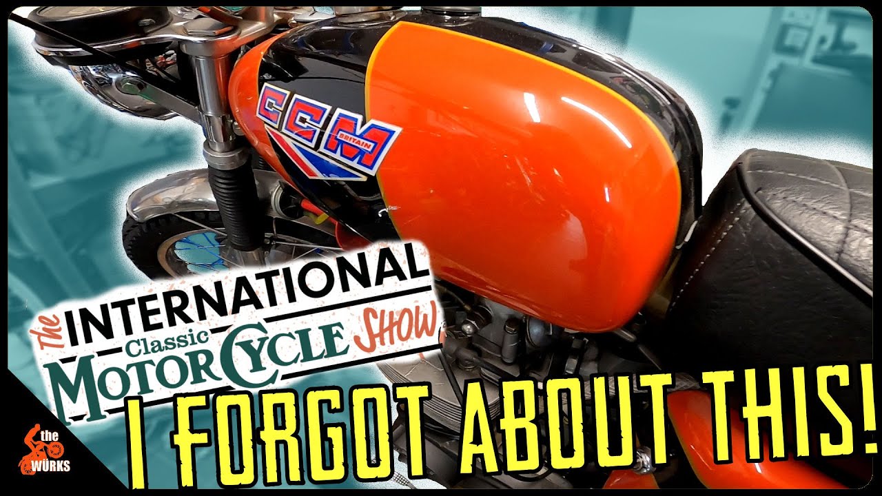 I FORGOT ALL ABOUT THIS - MOTORCYCLE SHOW TIME!
