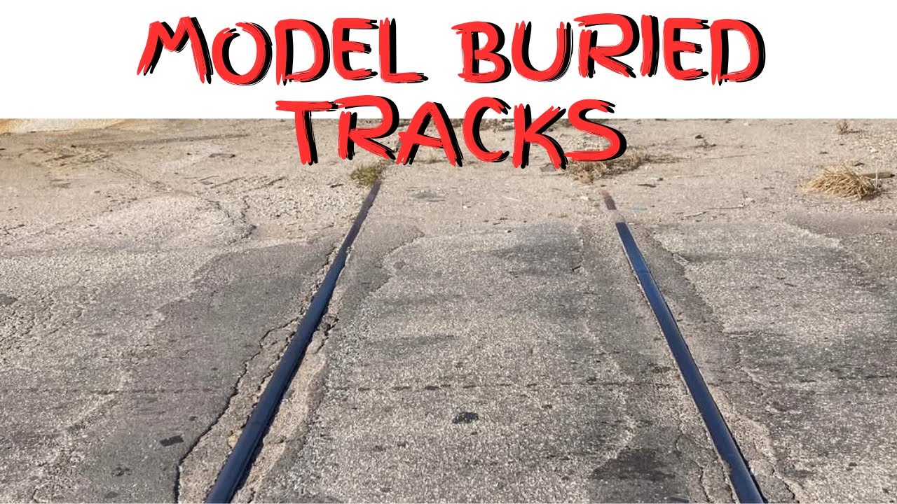 How I buried my HO Scale track (Cliff notes)