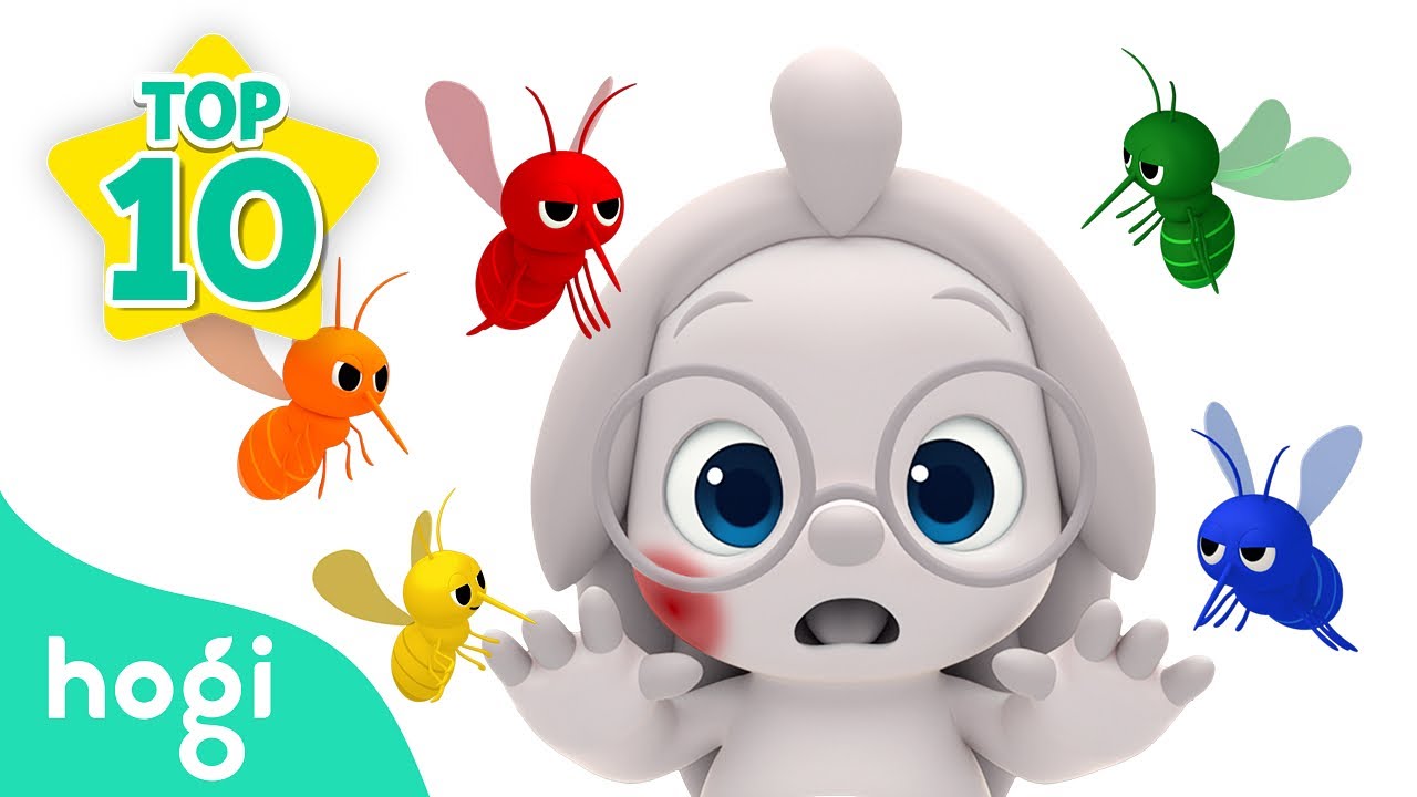 Learn Colors with Mosquitoes and More!｜Colors for Kids｜Hogi Colors｜Hogi Pinkfong Colors