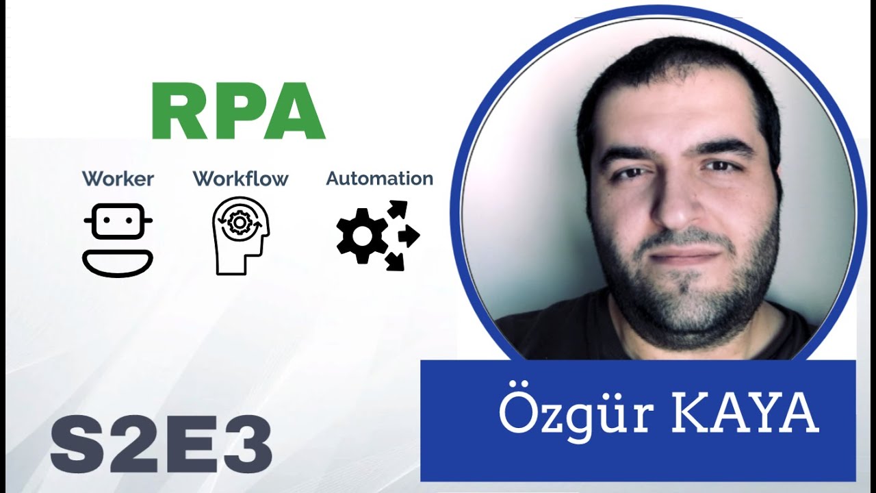 S2E3 - Jenkins ve Test Otomasyon araçları ile süreç otomasyonu (RPA) - Özgür KAYA