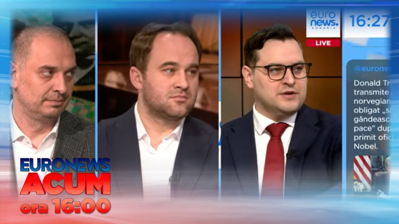 Știrile Euronews România - de la ora 16:00 - 19 ianuarie 2026