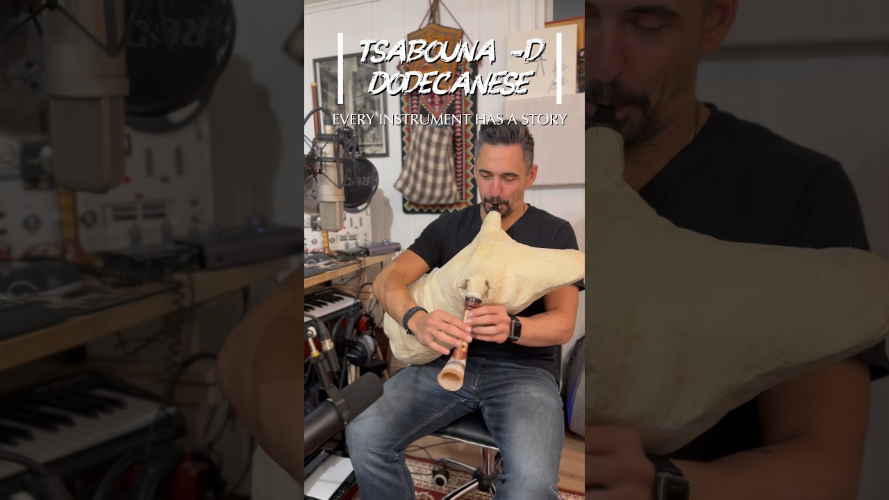 Showcase: Every Instrument Has a Story | Dodecanesian Tsabouna by Panos Zikidis #greekmusic #bagpipe