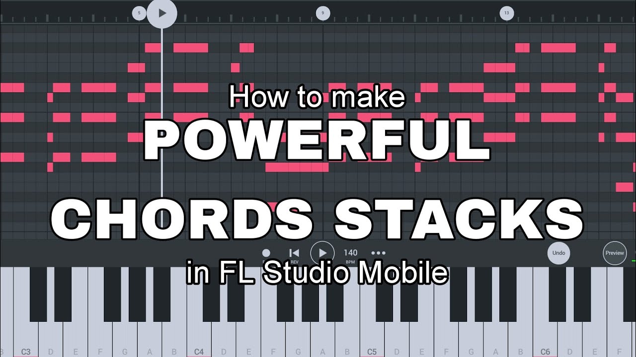How to make POWERFUL MELODIC DUBSTEP CHORD STACKS in FL Studio Mobile (Free Presets)