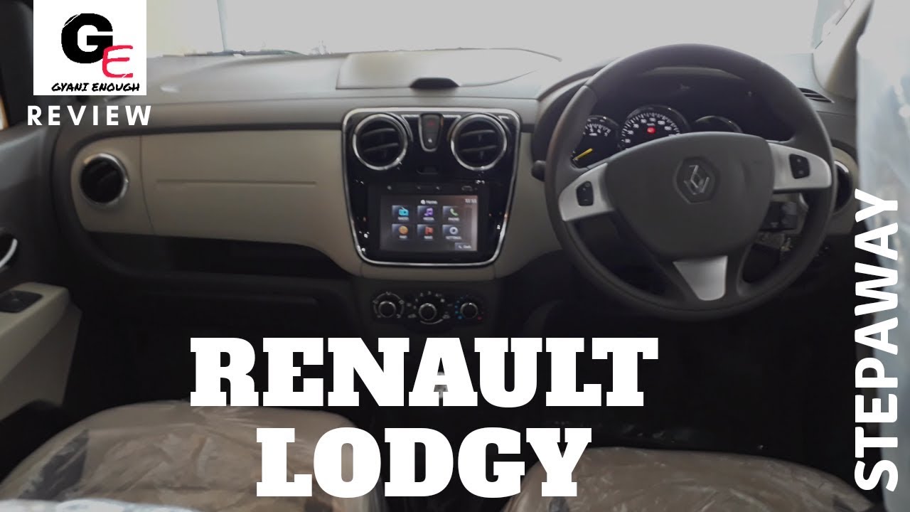 renault lodgy stepway | actual showroom look | detailed review | interiors & exteriors !!!