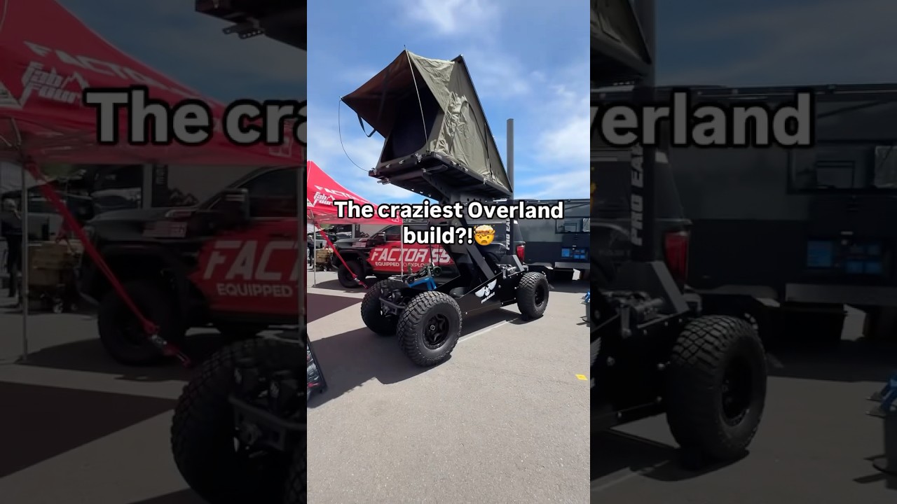 The craziest Overland build at the Expo!? #Overland #Offroad #Sendit