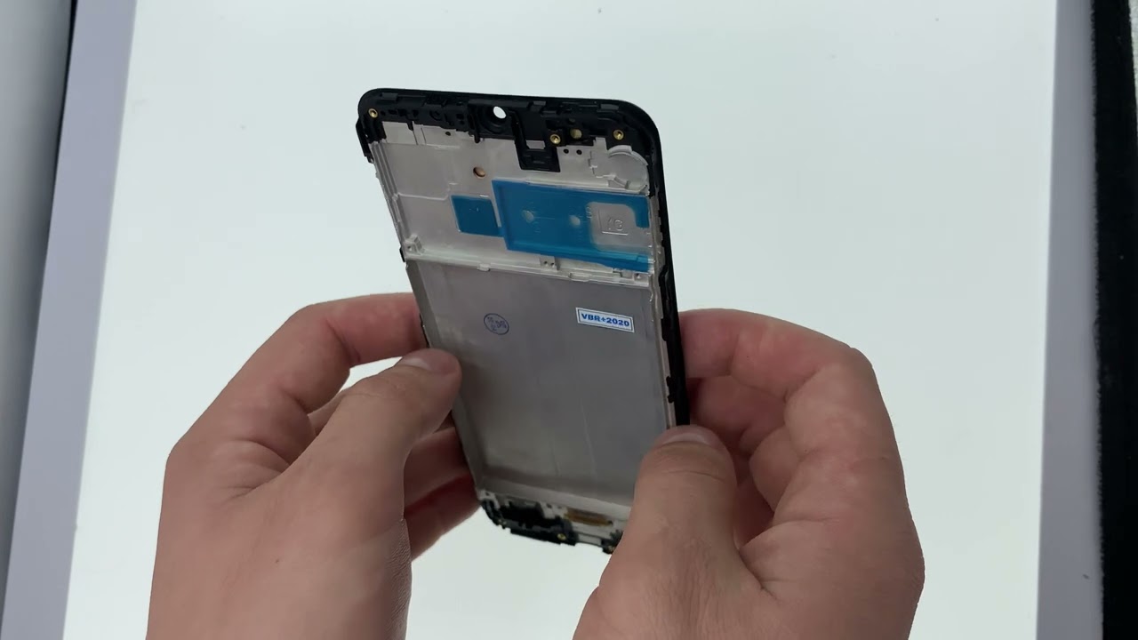Samsung M307 Galaxy M30s, M215 Galaxy M21 OLED дисплей экран модуль с рамкой черный I обзор Vibro+
