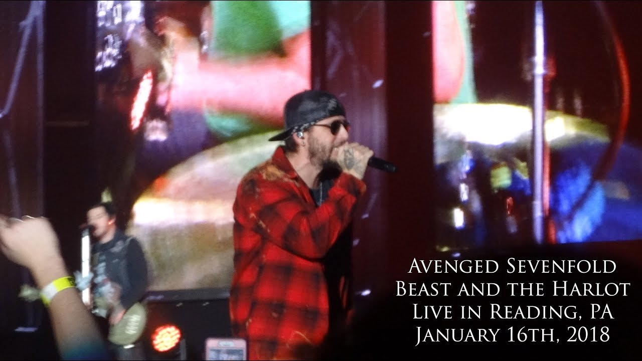 Avenged Sevenfold - Beast and the Harlot (Live in Reading, PA 1-16-18)
