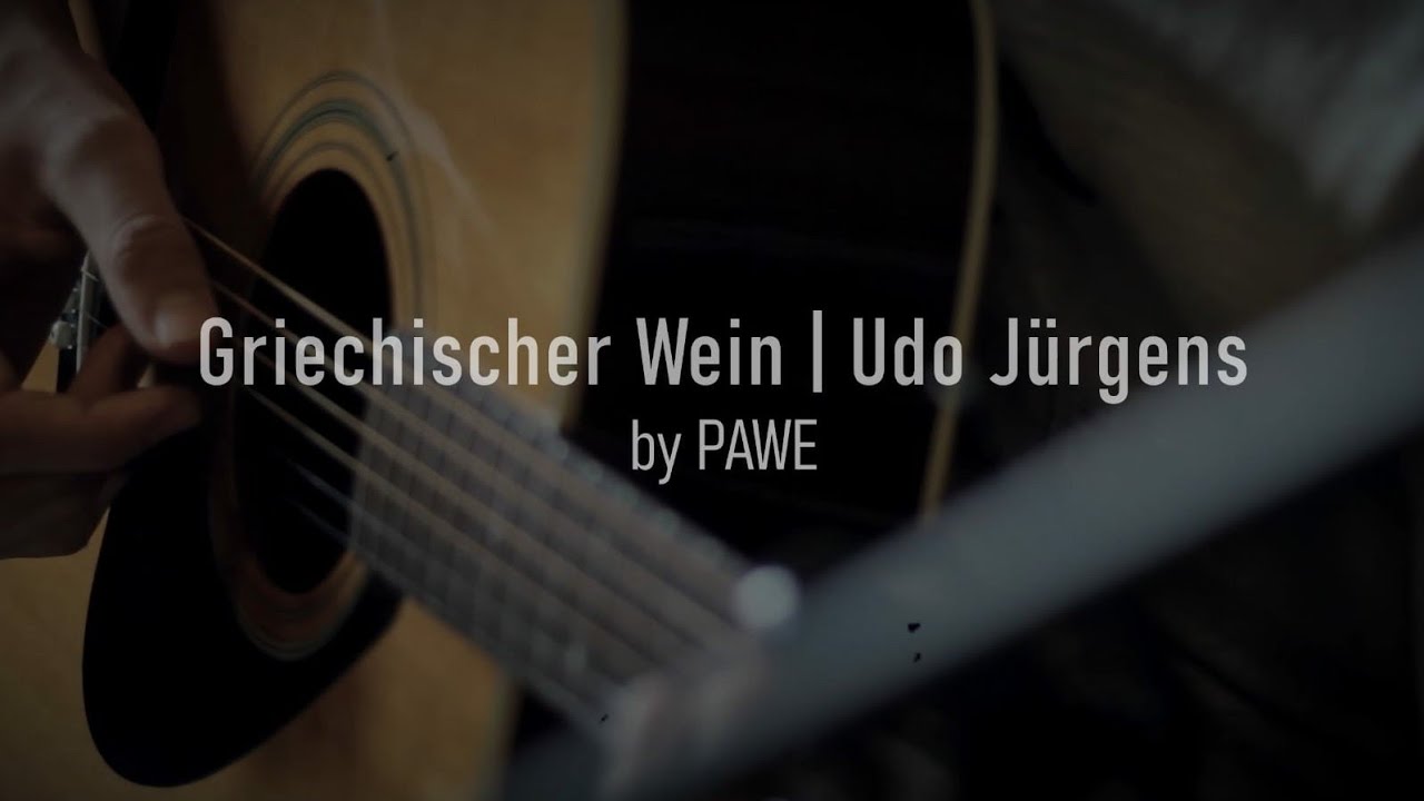 Griechischer Wein - Udo J&uuml;rgens | Fingerstyle Guitar Cover | PAWE