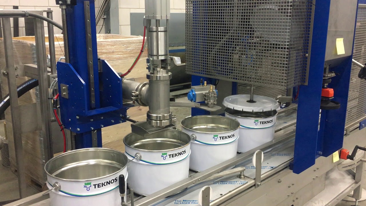 Fully automatic gravimetric filling machine - Gemini Techniek - DISPENSING, FILLING & CLEANING