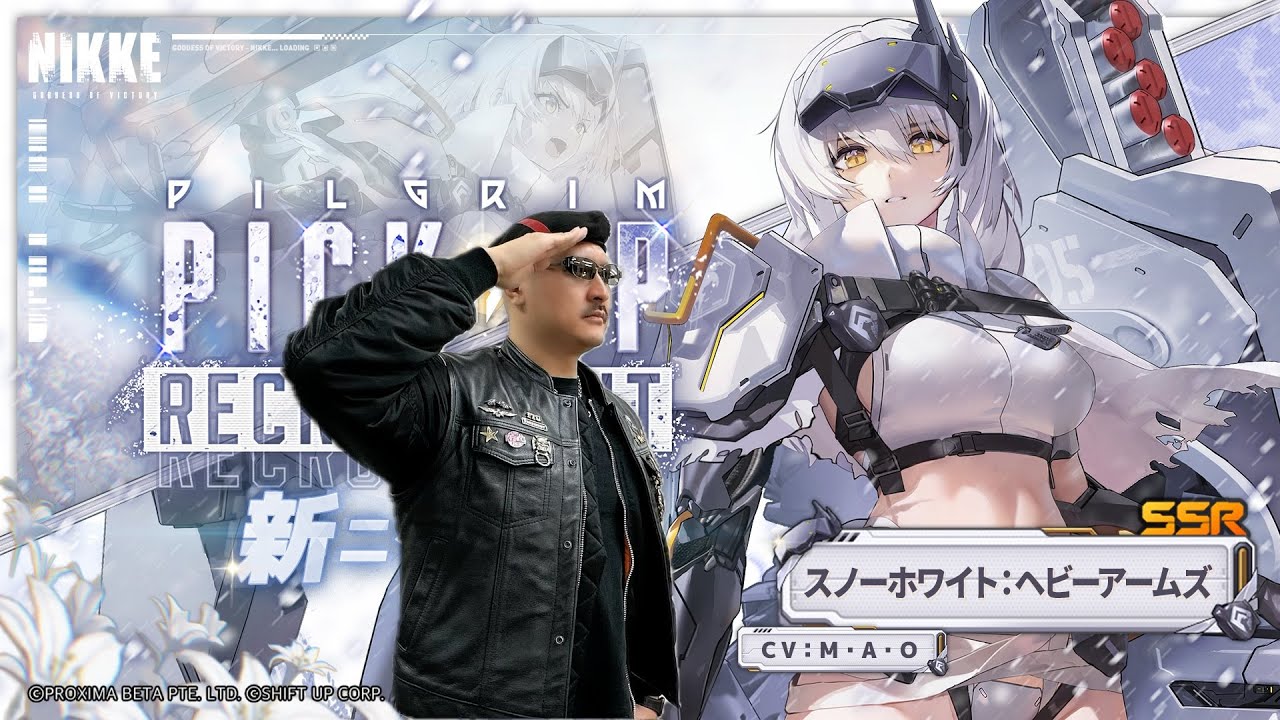 【勝利の女神:NIKKE】スノーホワイト：ヘビーアームズを迎えるべく、マフィア梶田がガチャをぶん回す