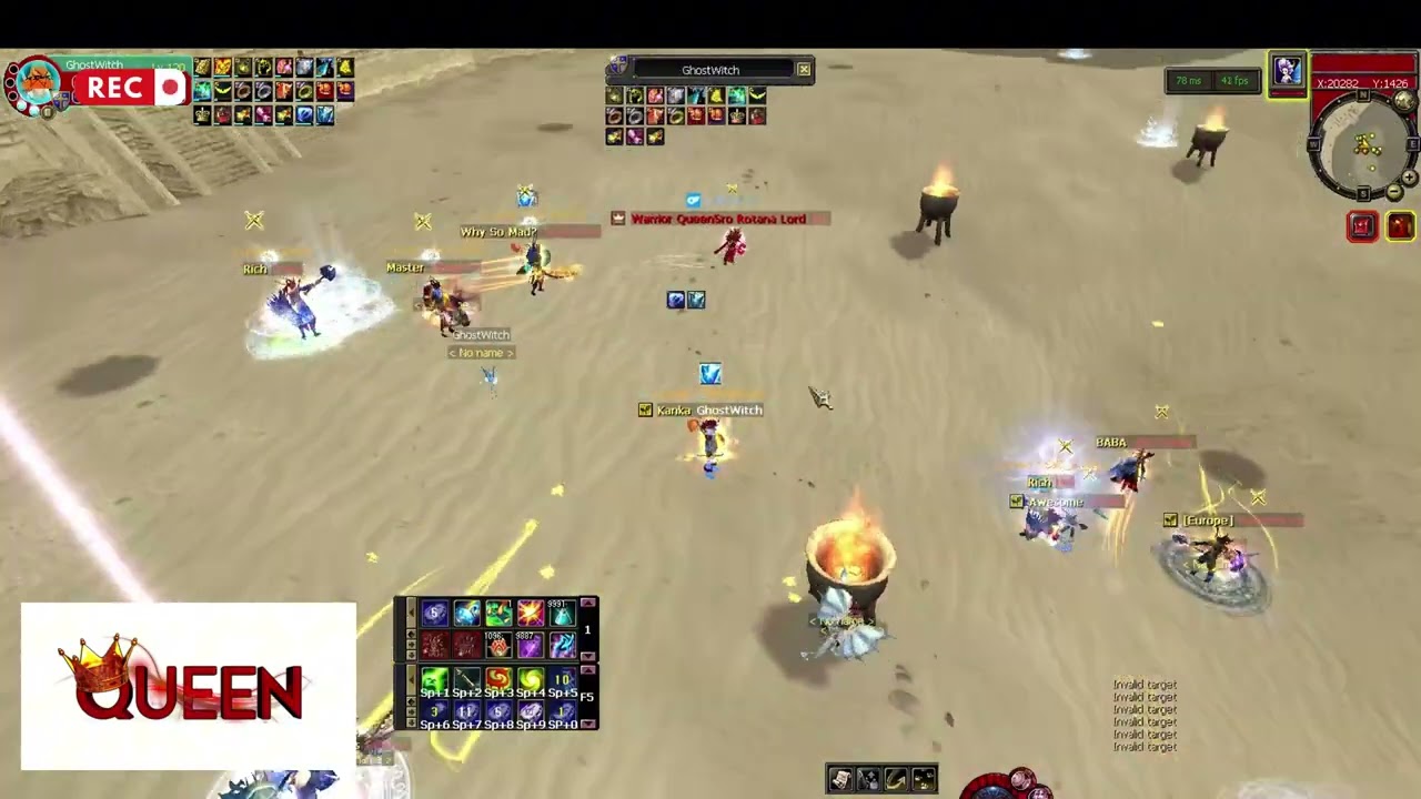 Queensro Rotana Survival Ghost Momya Team vs Samaka Team Only Target ibo hhh xd