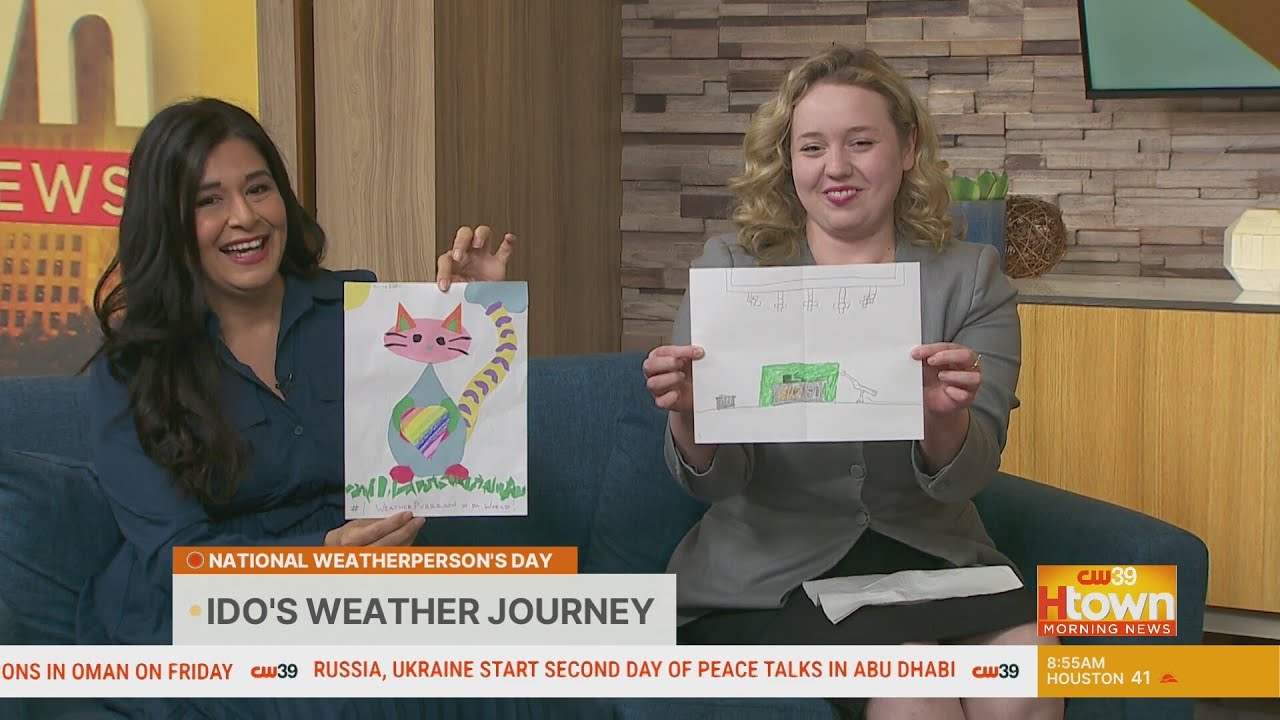Celebrating National Weatherperson's Day with the Htown Morning Meteorologists