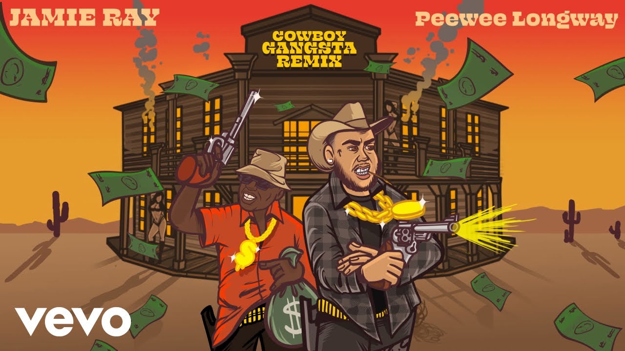 Jamie Ray - COWBOY GANGSTA (Remix - Official Audio) ft. Peewee Longway