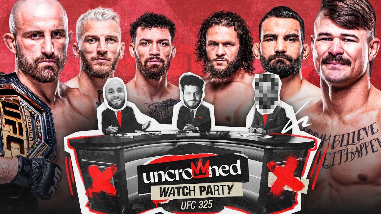 UFC 325 LIVE STREAM: Alexander Volkanovski vs Diego Lopes | Uncrowned Watch Party & Post Show